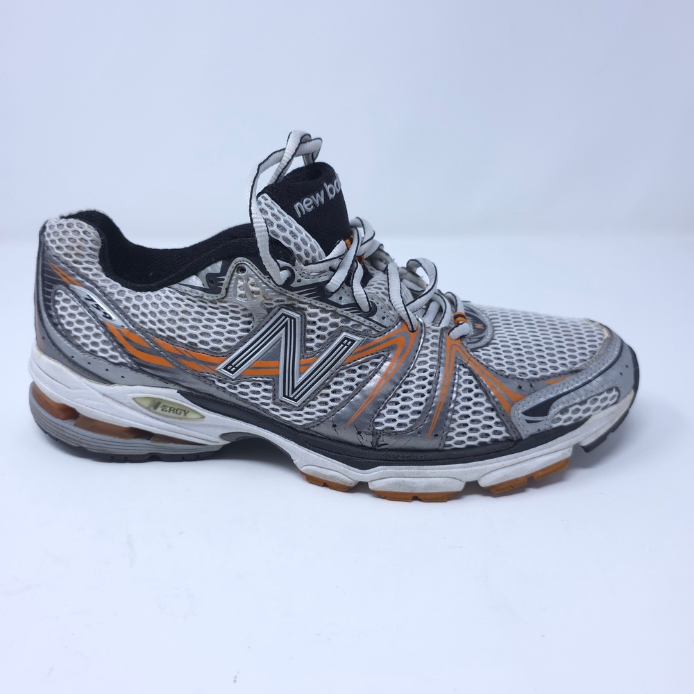 New Balance 759 Grey Orange Running Shoes MR759GO Mens Size 10 Made in USA